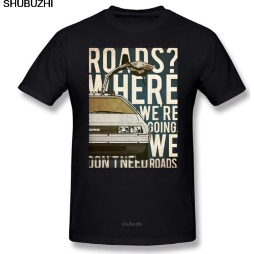 Back To The Future T Shirt Back To The Future T-Shirt Funny Short Sleeve Tee Shirt Male Graphic Fashion Cotton Tshirt sbz8036