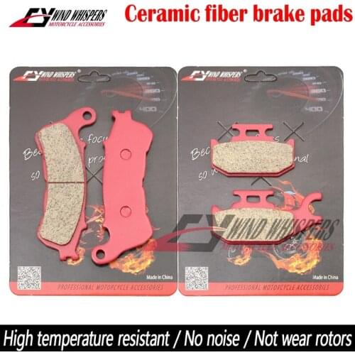 Motorcycle Ceramic Front Rear Brake Pads For Honda CBR300 CB300F 2015 CB500F CB500X CBR500R CB 500F 500X 500R 2013-2014-2018