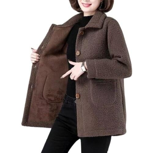 LBP-BAIPING Women's Big Coats