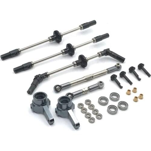 Upgrade Steel Gear Bridge Axle Gears for WPL B14 B24 C14 C24 C34 C44 B16 B36 1/16 RC Car Spare Parts Accessories