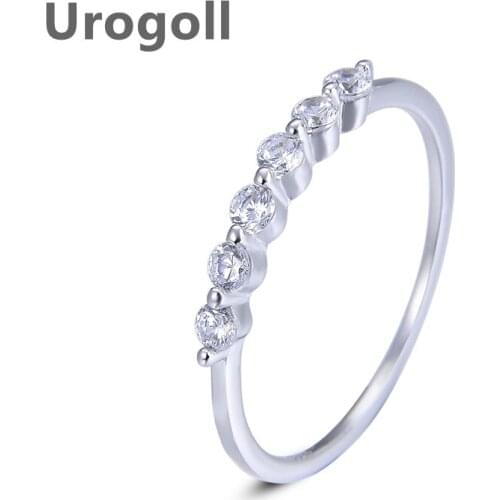 Fashion Pure 925 Sterling Silver Jewelry Anniversary Party Ring Fashion Cubic Zirconia Jewelry Style Rings For Women Girl