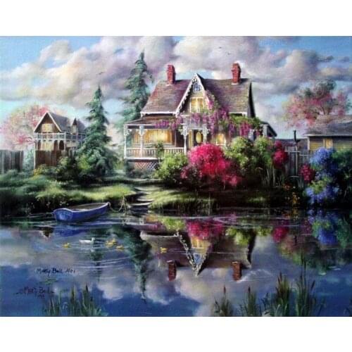 14/16/18/28 Lovely Counted Cross Stitch Kit Elegance Elegant Abbi Lady Snowing park 2