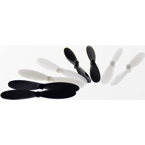 8PCS 4A+4B 55mm 1mm Hubsan H107 H107L H107C X4 RC Quadcopter Spare Parts Blade Set