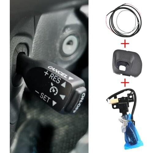 Cruise Control Switch 84632-34011 For Toyota RAV4 2009-2013 Corolla 2007-2012 Black Steering Wheel Cover Car Accessories