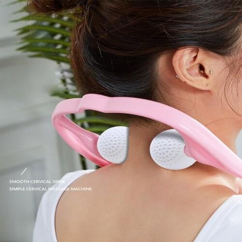 Cervical Artifact Massager Manual Multifunctional Home Fitness Equipment Yoga Neck Clamp Clamp Neck Artifact Massager