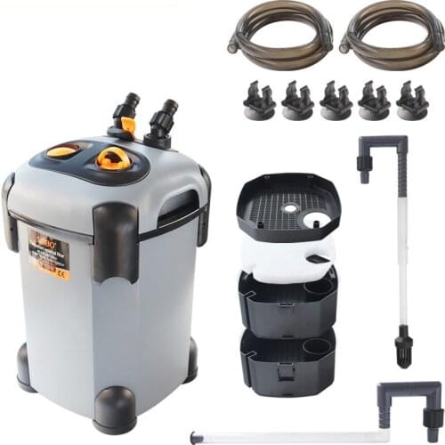 Fish tank filter water circulation system outdoor pool koi pond purification circulating water equipment external filter bucket