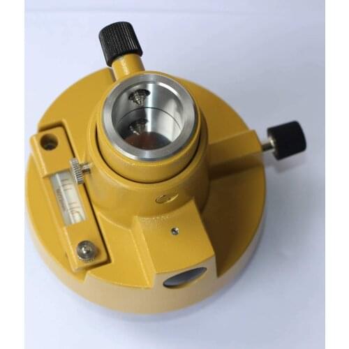 TOPCON THREE-JAW YELLOW TRIBRACH ADAPTER WITHOUT OPTICAL, FOR TOTAL STATIONS