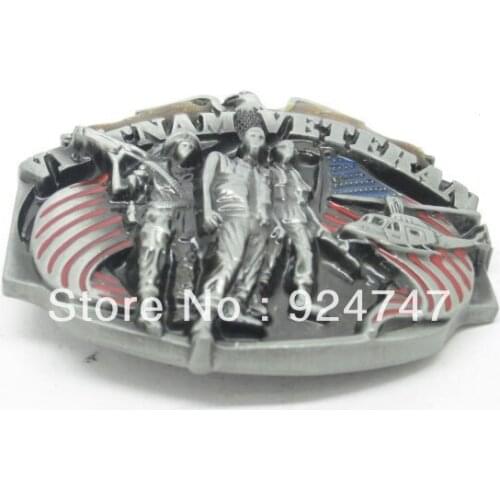 Vietnam Veteran Belt Buckle