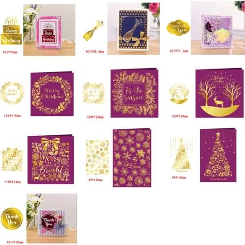 Hollowed Out Word Birthday Cake Fancy Decorative Frame Hot Foil Plates for Diy Scrapbooking Album Paper/album Cards Craft New