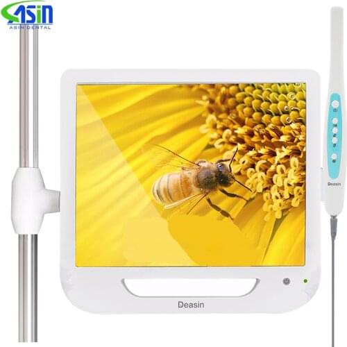 High Quality 17 Inch Monitor USB / Wifi Intraoral Endoscope Endoscope Camera 6 Led Camera Dental Light Dentist Equipments