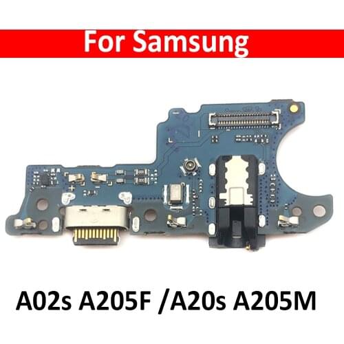 10Pcs/Lot, Original USB Port Charger Dock Plug Connector Charging Board FLex Cable For Samsung A02s A025F A025M Microphone Board