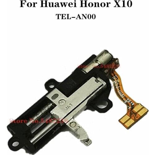 100% Original Vibrator For Huawei Honor X10 TEL-AN00 Front Camera Lift Motor Flex Cable Connector For HonorX10