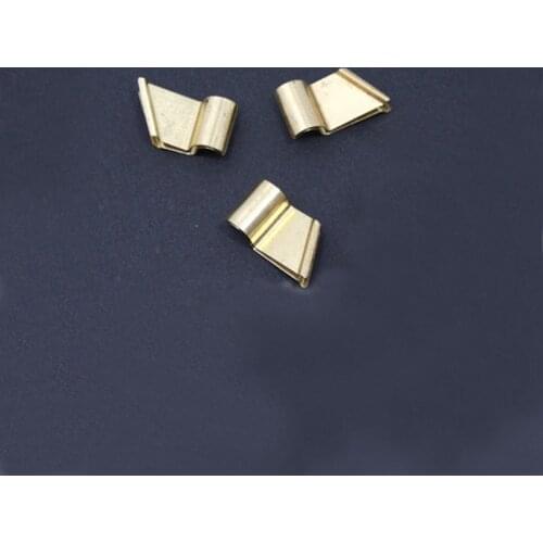 Bronze Vintage English Calligraphy Copperplate Oblique Dip Pen Flange Changeable Bronze Oblique Flange for Dip pen