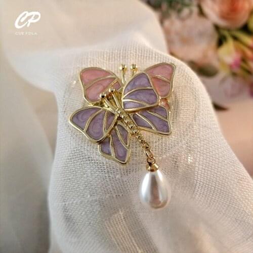 CUE PDLA Butterfly Brooches For Clothes