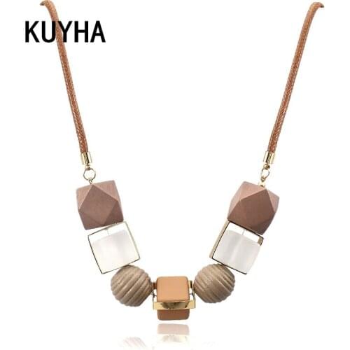 Long Necklace for Women Accessories Vintage Statement Geometric Necklaces Pendants Women Fashion Jewelry Collares