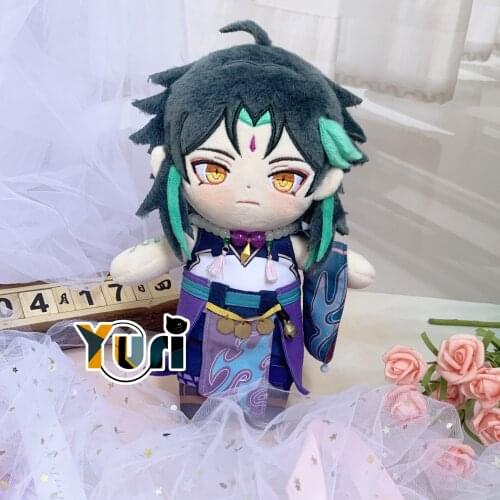 New Limit Genshin Impact Xiao 20cm Plush Doll With Clothes Toy Body Soft Cute Cosplay Fan Gift Sa KM Pre-order in Oct