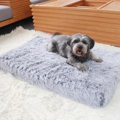 Supple Plush Pet Dog Bed Mat Nest Floor Beds Sofa Sleeping Warm Mattress Couch Car Seat Fluffy Cushion for Cats