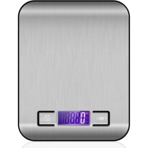 New 5/10kg Household Kitchen Scale Electronic Food Scales Diet Scales Measuring Tool Slim LCD Digital Electronic Weighing Scale