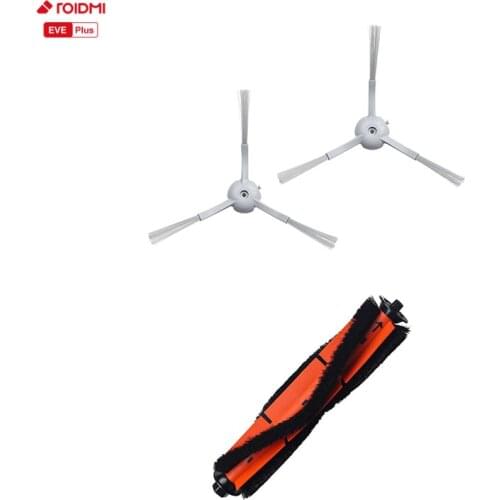 Original Mops Cloths Dust Bags Rolling Side Brush HEPA Filter Charging Dock Station Charger Adaptor for ROIDMI EVE Plus Cleaner