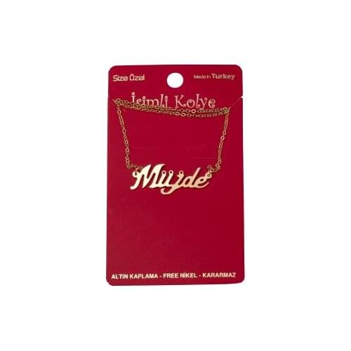 Müjde is necklace