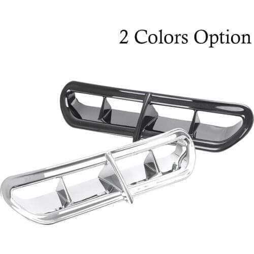Motorcycle Front Batwing Fairing Vent Accent Cover Trim for Harley Davidson Electra Street Glide 2014 2015 2016 ABS Plastic