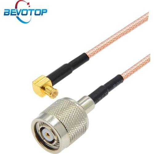 RP-TNC Male to MCX Male Right Angle Elbow Plug RG316 Cable Mini PCI WIFI WLAN Antenna Pigtail Jumper RF Extension Coaxial Cord