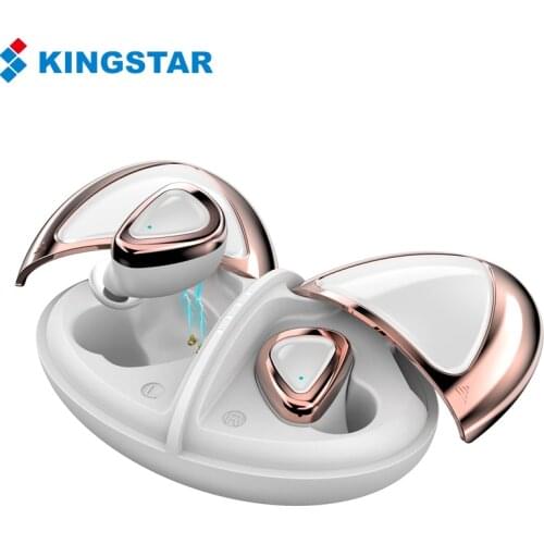KINGSTAR M2 True Wireless Earphone TWS Bluetooth Headphones Stereo Bass Earbuds Cute Earphones with Mic For Girl Xiaomi iPhone