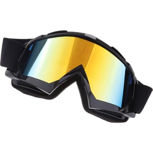 Outdoors Snowmobile Snowboard Goggles UV Protector Eyewear Colorful Len