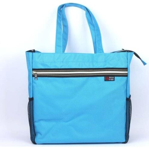 FDKA4 Waterproof Thickening Handbag Bag Zipper Bag Canvas Double Office File Bag Briefcase