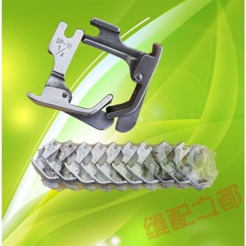 All steel knife presser foot flat presser foot block line with general industrial sewing machine accessories activities