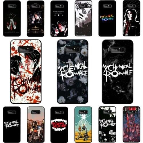 YNDFCNB My Chemical Romance Phone Case for Samsung note 3 4 5 7 8 9 10 pro plus lite 20 ultra