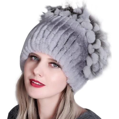 Women Autumn Winter Fashion Vintage Tie Dye Outdoor Fur Keep Warm Luxury Hats Casual Cute Novelty Thicken Cap Wholesale 2020 New