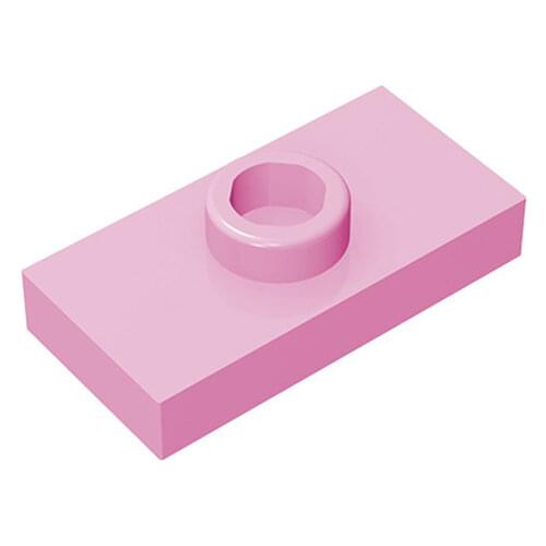 BZB MOC 10PCS Board Brick Assembly Building Block Particles 15573 1X2 Building Block Parts DIY Educational Kids Toys Gifts