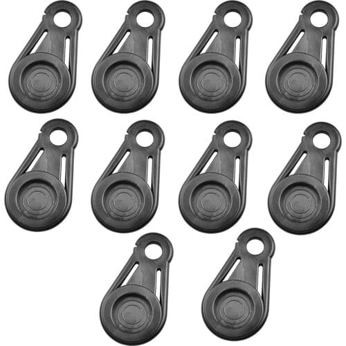 10PCS Movable Tarp Grabbers Tarp Clips Outdoor Camping Tie Down Clips