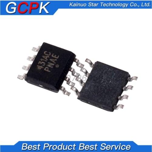 10PCS TL431ACDR SOP8 TL431AC SOP 431AC SMD TL431 SOP-8 TL431ACDT new and original IC