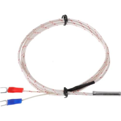 2020 New Thermocouple Temperature Controller Sensor 0-600C K Type Wire 1M 5M Probe 5x30mm