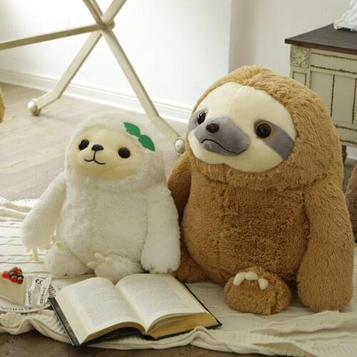 70cm Simulation Sloth Baby Lifelike Sloth Stuffed Kids Lovely Girlfriend Best Gifts Brinquedos Plush Doll Toy