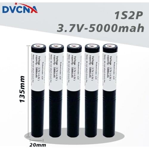 The battery pack 1s2p 5000mAh 3.7V 18650 is used for notebook computers, cameras, PDAs, digital cameras, etc