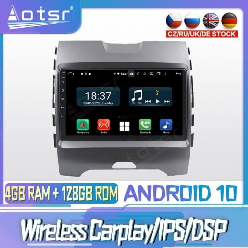 Android 10 PX6 128G For Ford Ranger 2018 Carplay Car CD DVD GPS Navigation Auto Radio Stereo Multimedia Player HeadUnit 2din