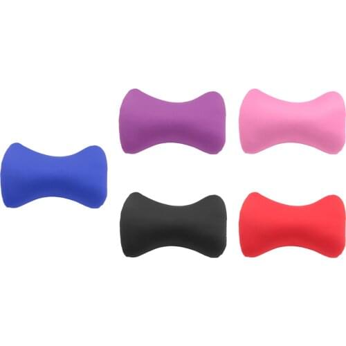 Mini Cushion Microbead Back Sofa Cushion Roll Throw Cozy Pillow Travel Home Office Sleep Neck Support Pillow 38x20cm