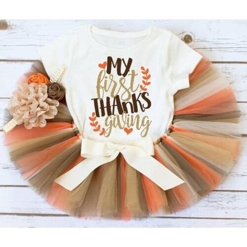 FOCUSNORM Halloween 2pcs Lovely Baby Girls Clothes Sets Letter Printed Romper Tops Mesh Lace Tutu Skirts 0-18M