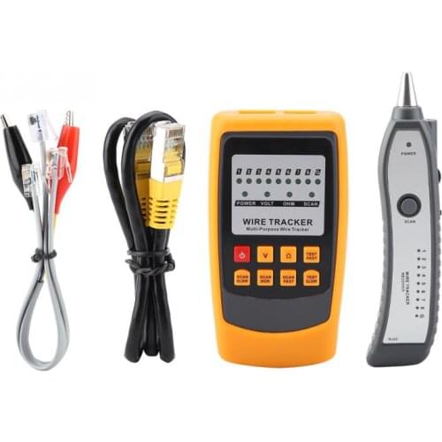 GM60 Wire Tracker Handheld Rapid LAN Network Cable Tester Line Finder Cable Detector Tool Network Line Finder