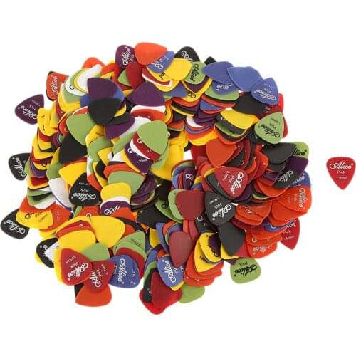 600 Alice Mixed Guitar Picks Plectrums Set For Acoustic Electric Bass Guitar Guitar Parts