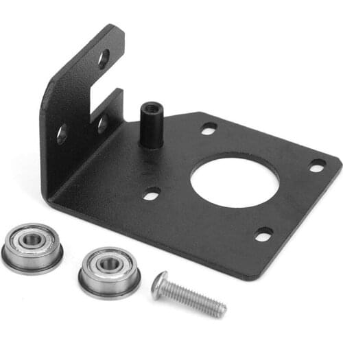 Nema 17 Stepper Motor Mounting Bracket, Y Axle/Axis Alumina 3D Printer Support Replacement Accessories with Screws