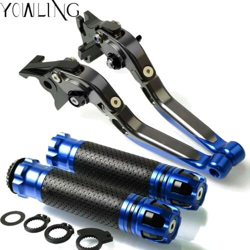 Motorcycle Accessories Handlebar Hand Grips Adjustable Brake Clutch Levers For Kawasaki Z750S (not Z750 model) 2006 2007 2008