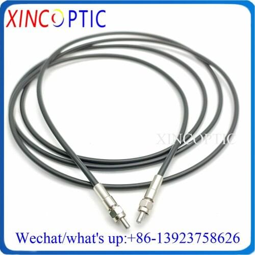 SMA905 3Meter Plastic Medical Fiber Jumper Cable,SMA905-SMA905 3M Metal Ferrule SM Simplex Armored Fiber Optic Patch Cord
