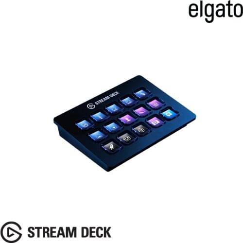 Elgato Stream Deck LCD shortcut keyboard console supports vmix/OBS/Da Vinci