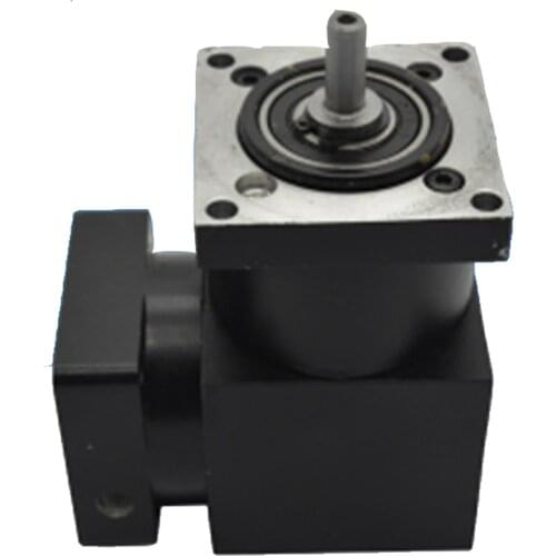 Ratio 5 NEMA34 86MM Right Angled Planetary 5 :1 Speed Reducer Gearbox 90 Degree Angle Reversing Corner for 86 Stepper Motor