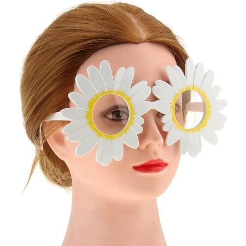 Funny Daisy Flower Eyeglasses Wedding Birthday Baby Shower Photo Prop
