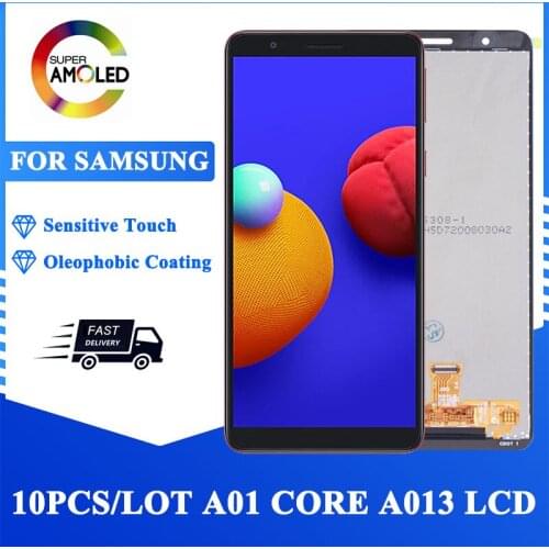 10PCS/LOT Wholesale 5.3'' LCD For Samsung Galaxy A01 Core A013M A013F A013G/DS A013F/DS Display Touch Screen Replacement Parts